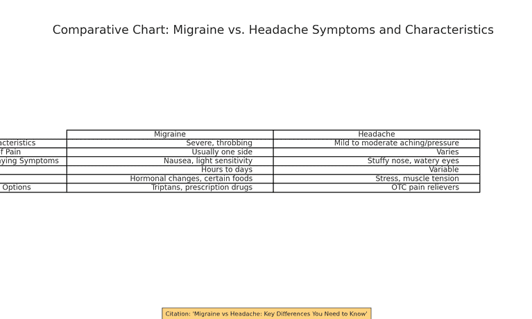 Migraine vs Headache: Key Differences You Need to Know - Migraine Centers
